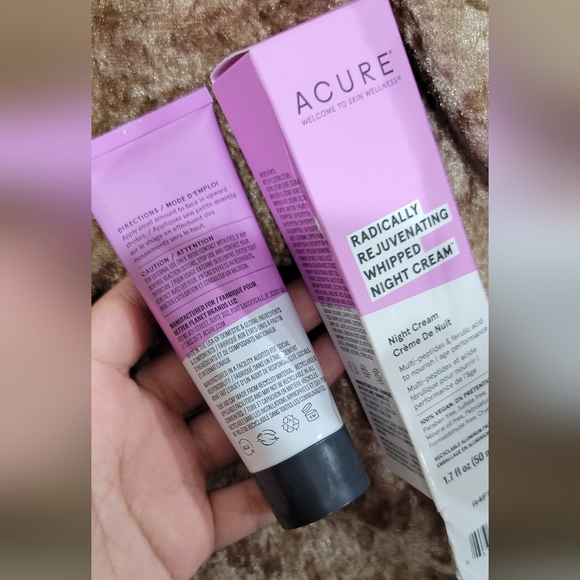 Acure Rejuvenating Whipped Night Facial Cream, Vegan, 1.7 Fluid Ounce (Pack of 1 - Picture 5 of 10